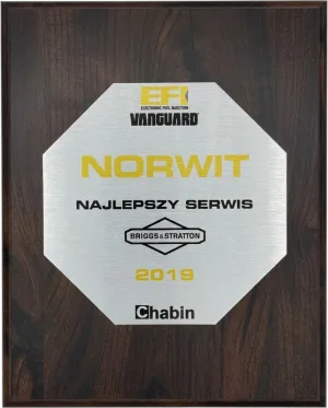 Certyfikat serwisowy Briggs & Stratton