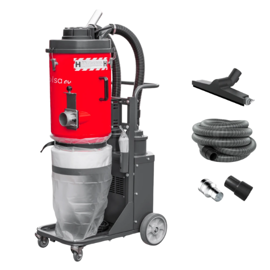 Odkurzacz przemysłowy Toolsa TAMC2000 (2,4 kW | 230 V | 2 filtry HEPA H13)